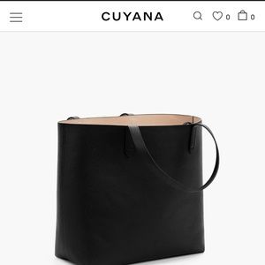 Cuyana Structured leather tote